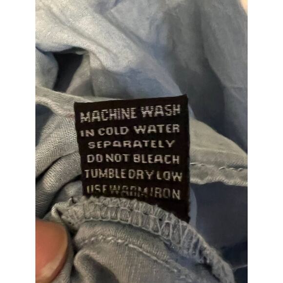 Style Envy Chambray Top Women's Size Medium Excellent very gently used condition - Picture 3 of 8